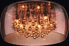 CHANDELIERS BOROSILICATE GLASS ALLUMER CG6004